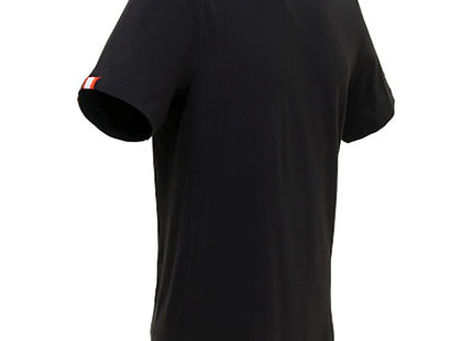U-POWER T-SHIRT IN JERSEY DI POLYCOTONE ROAD COLORE BLACK CARBON