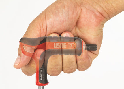 USAG  280HGTS CHIAVE MASCHIO ESAGONALE SFERICA CON IMPUGNATURA