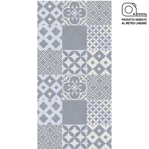VELCOC PASSATOIA MOD. BOHO CHIC AMADORA GRIGIO H.CM50 AL MTL*