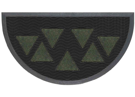 VELCOC ZERBINO A MEZZALUNA IN GOMMA E COCCO MOD. TEKNO CM44X79