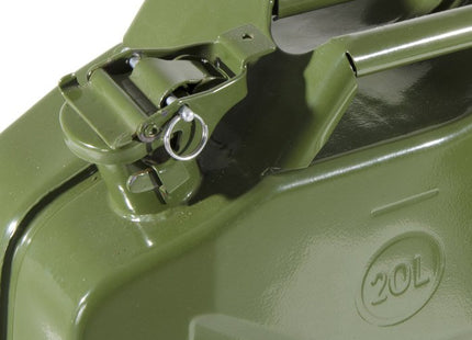 VERDELOOK TANICA IN METALLO PER CARBURANTE COLORE VERDE