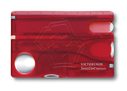 VICTORINOX SWISS CARD NAILCARE ROSSO