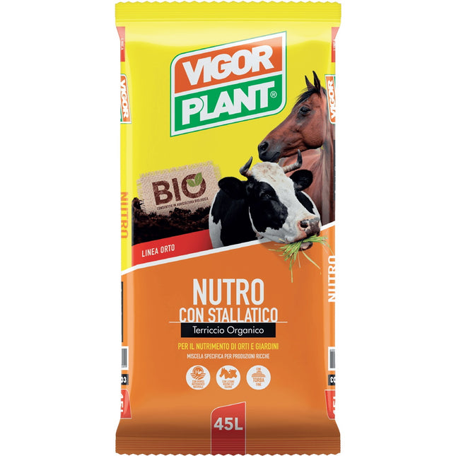 VIGOR PLANT NUTRO TERRICCIO ORGANICO LT45