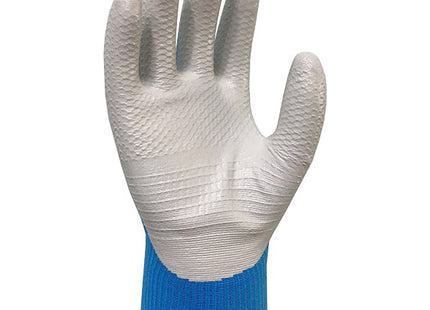 WONDER GRIP GUANTI MOD. WG-522W BEE-TOUGH COLORE AZZURRO/BIANCO