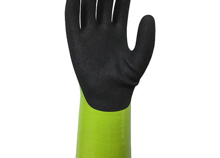WONDER GRIP GUANTI MOD. WG-658L CHEM DEFENDER COLORE VERDE/NERO