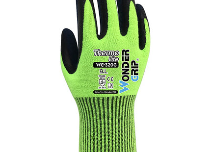 WONDER GRIP GUANTI MOD. WG-320G THERMO LITE COLORE VERDE/BLU