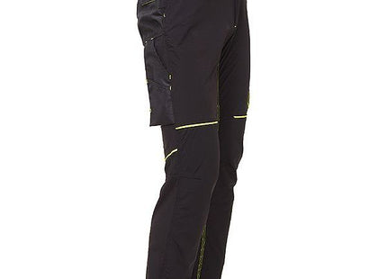 U-POWER PANTALONE IN TESSUTO WORLD COLORE BLACK CARBON