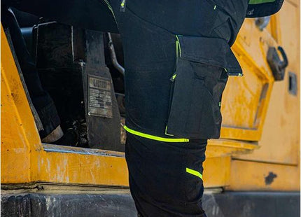 U-POWER PANTALONE IN TESSUTO WORLD COLORE BLACK CARBON