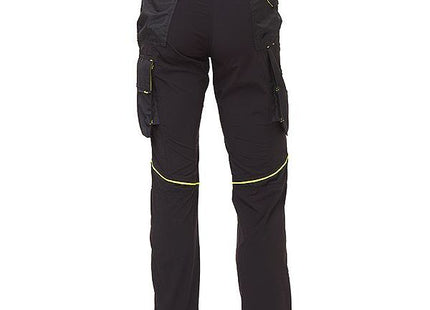 U-POWER PANTALONE IN TESSUTO WORLD COLORE BLACK CARBON