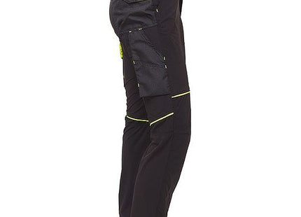 U-POWER PANTALONE IN TESSUTO WORLD COLORE BLACK CARBON