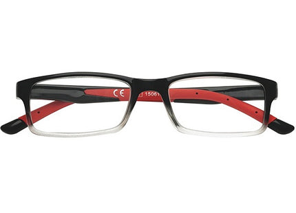 ZIPPO OCCHIALE DA LETTURA MOD.091 NERO/ROSSO/TRASPARENTE