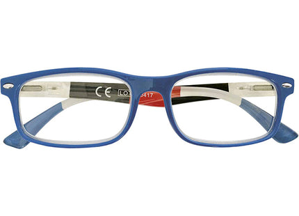 ZIPPO OCCHIALE DA LETTURA MOD.BRB BLU/BIANCO/ROSSO/NERO +1.00 DIOTTRIE